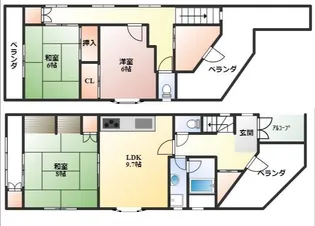 サンシャインセブンの間取り