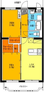 メゾンADACHI.S【3階】の間取り