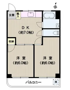 インペリアルハイツアミダ【3階】の間取り
