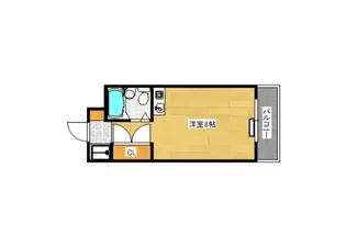 メルクマール宇品【3階】の間取り