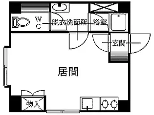 ホワイトタイム【4階】の間取り