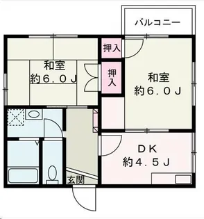 ラフォーレ・アイ【2階】の間取り