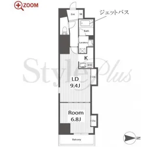 エルブ葵【5階】の間取り