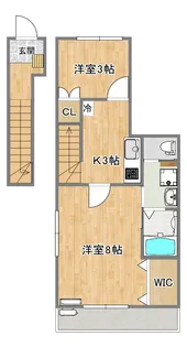 Fiesta原町【2階】の間取り