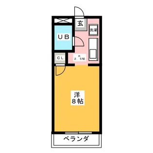 レークヒル小森【2階】の間取り