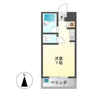 マロンハイツ【3階】の間取り