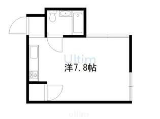 丸富マンション【5階】の間取り