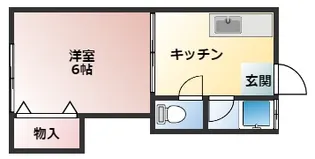 クレッシェンドVI【2階】の間取り