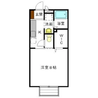 エルレーブ【2階】の間取り