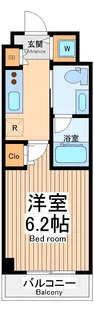 東京都立川市曙町1【マンション】の間取り