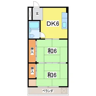ロインジオ【3階】の間取り