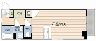 レジデンスFUKU【5階】の間取り