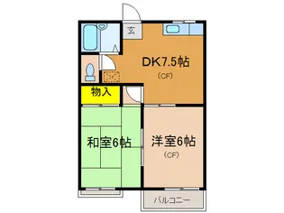 スマイルIIの間取り