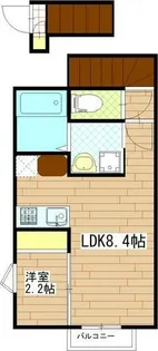 FOREST GARDEN I【2階】の間取り