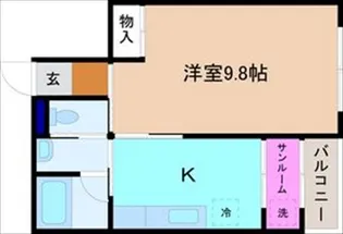 フェイスヒル【2階】の間取り