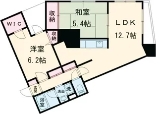 イリップス船堀【8階】の間取り