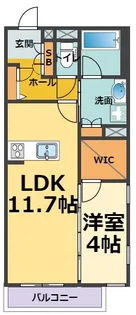 シャーメゾングレイス甲子園【2階】の間取り