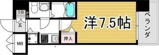 ディナスティ神戸元町通【4階】の間取り