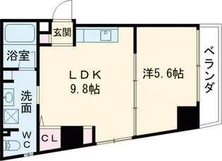 ピコット7【3階】の間取り