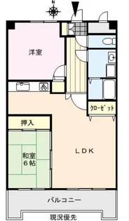 福岡県久留米市津福本町【マンション】の間取り
