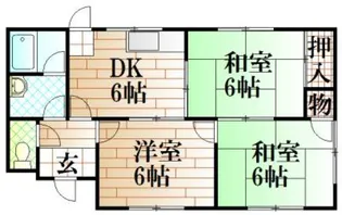 岡山県岡山市南区浦安南町【一戸建】の間取り