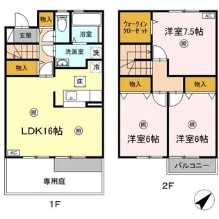 デュランタの間取り