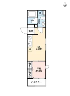 東京都渋谷区上原1【マンション】の間取り