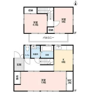 宮城県仙台市青葉区みやぎ台4【一戸建】の間取り