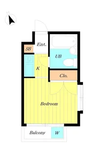ホワイトハウスA【3階】の間取り