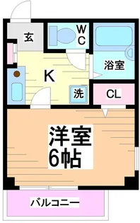 神奈川県川崎市多摩区枡形2【マンション】の間取り