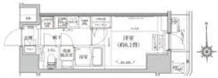 神奈川県横浜市鶴見区鶴見中央4【マンション】の間取り