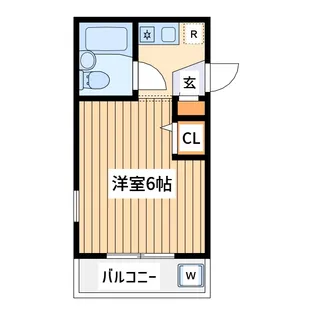 ラテール国立【2階】の間取り