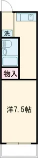 広瀬ハイツ【2階】の間取り