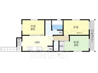 大阪府堺市堺区賑町1【一戸建】の間取り