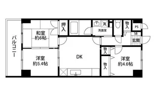 プレジデント1【2階】の間取り