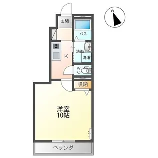 エルマーナ【1階】の間取り