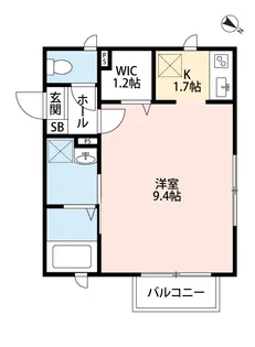 ロイヤルパレス【1階】の間取り