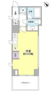 プロスペクト渋谷道玄坂【2階】の間取り