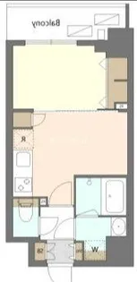 S-RESIDENCE新宿早稲田avelis【10階】の間取り