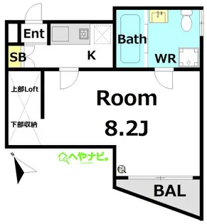 愛知県名古屋市熱田区川並町【マンション】の間取り