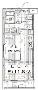 レガリス馬込パークサイド【4階】の間取り