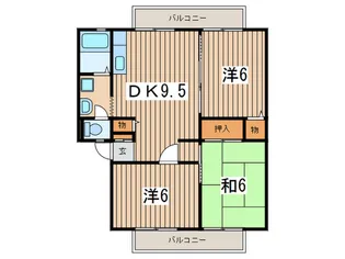 サンガーデン南町田 A【1階】の間取り