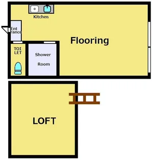 東京都新宿区高田馬場4【アパート】の間取り