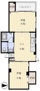 コーポイトウ【2階】の間取り