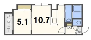 Saison25(セゾン)【2階】の間取り