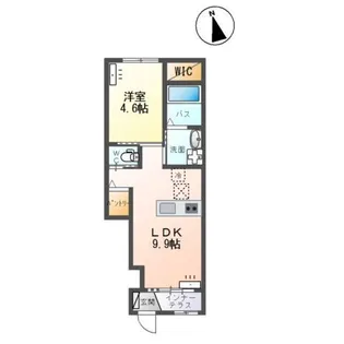 エスポアメゾンM【1階】の間取り