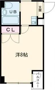 セントラルマンション笹塚【2階】の間取り