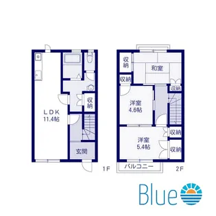 クレッシェンドの間取り