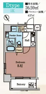 HY’s 田端IIeast【9階】の間取り