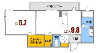 Cent-LivieII【2階】の間取り